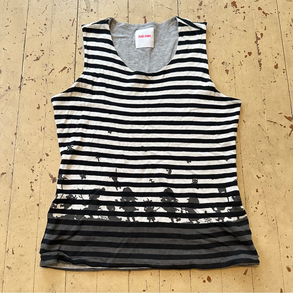 2000s Ne-Net Issey Miyake Monsters Tank Top